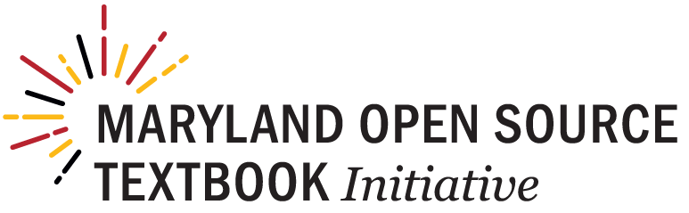 Maryland Open Source Textbook Initiative