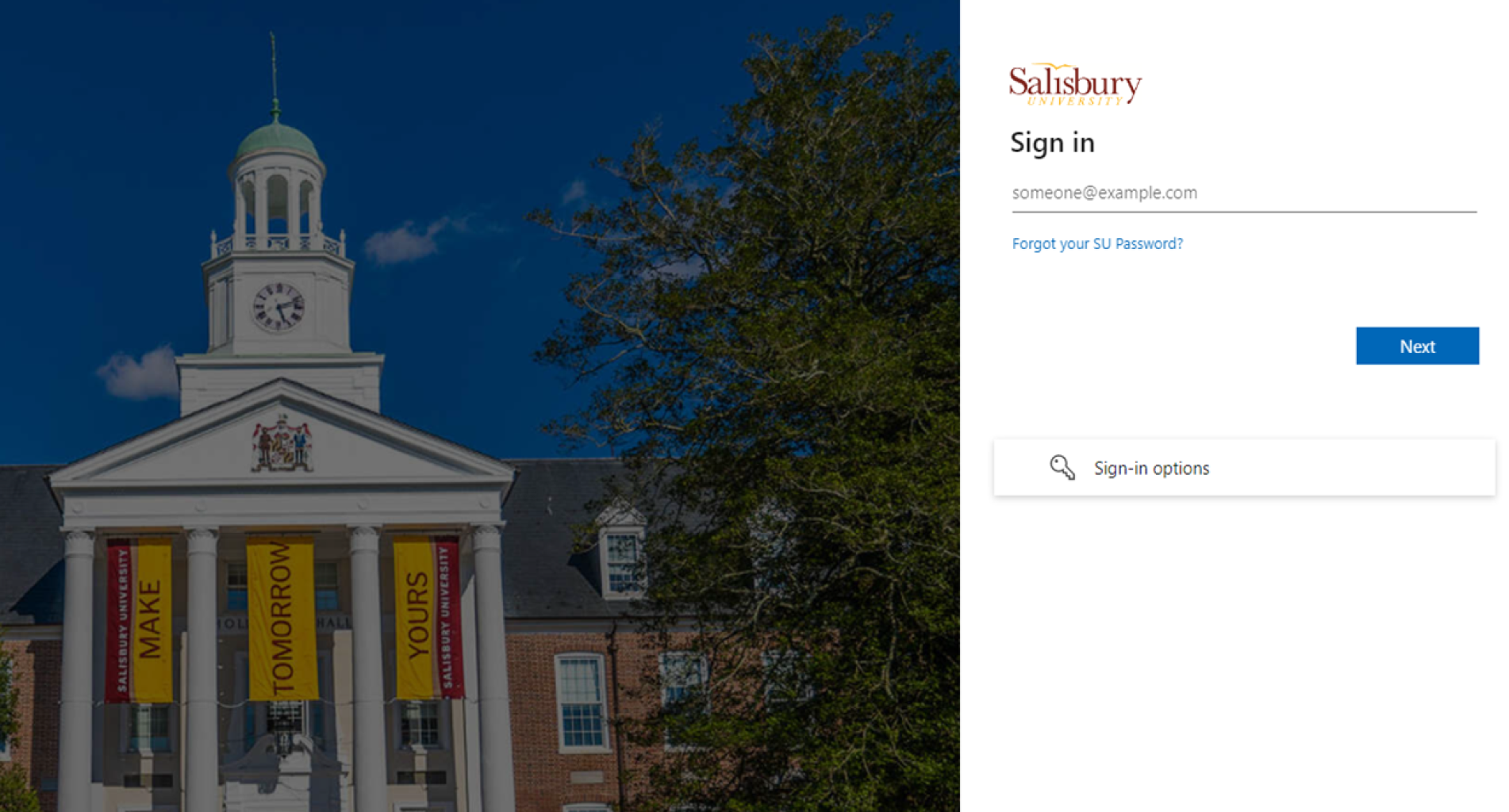 Microsoft Azure login screen with a sign in screen prompting for an account email