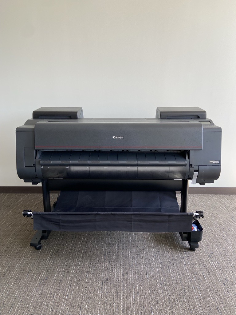 Image of new Canon 4600 large format printer