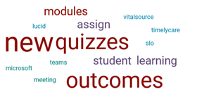 New Quizzes and Student Learning Outcomes highlight new features for Fall 2024