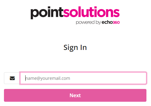 Point solutions powered by echo 360