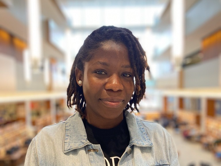 Miriam Djarbeng's portrait 