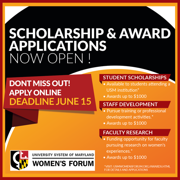 Women's Forum Scholarship Deadline June 15