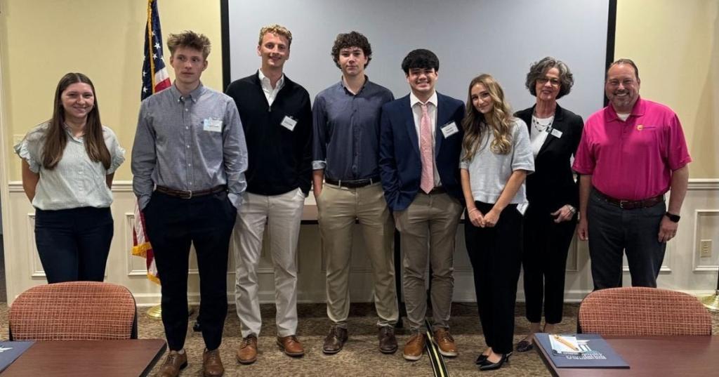 Financial planning students at Foundation of Eastern Shore’s Event for Local Financial Planners
