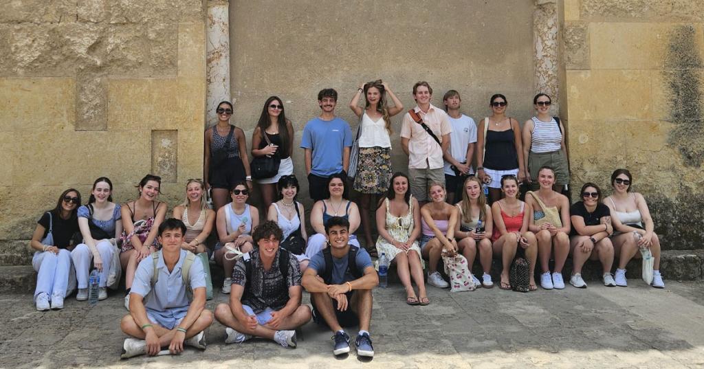 Perdue students abroad in Spain